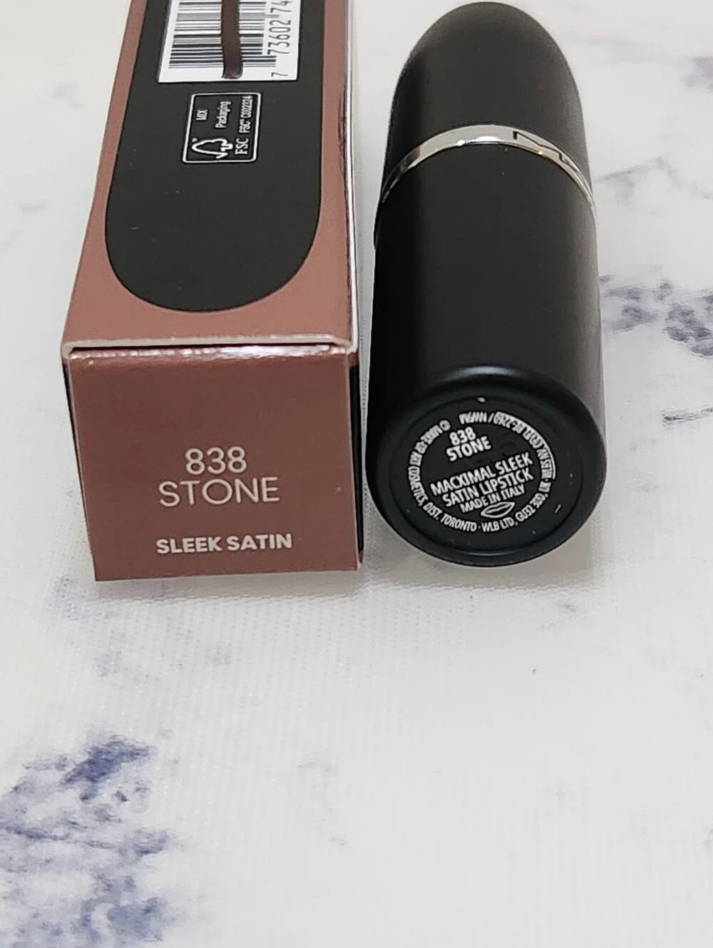 MAC Sleek Satin Lipstick in 838 Stone